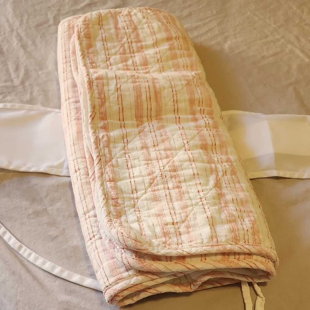 Pillow Shams Nicole Miller Pink and Cream